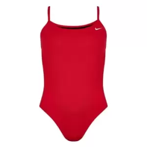 Nike Cut Out Swimsuit Womens - Red