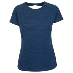 Trespass Womens/Ladies Ally Active Top (XS) (Navy Marl)