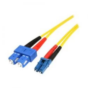 StarTech.com 10m Single Mode Duplex Fiber Patch Cable LC-SC