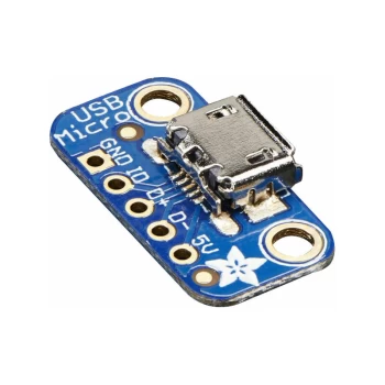 1833 USB Micro B Breakout Board - Adafruit