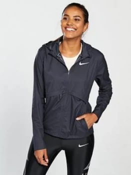 Nike Running Essential Jacket Dark Grey Dark Grey Size XL Women