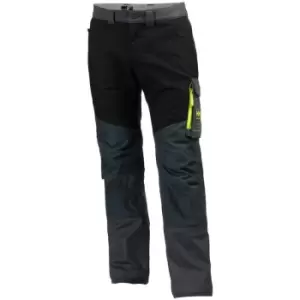 Helly Hansen Mens Aker Work Pants (C58) (Slate Grey/Black) - Slate Grey/Black