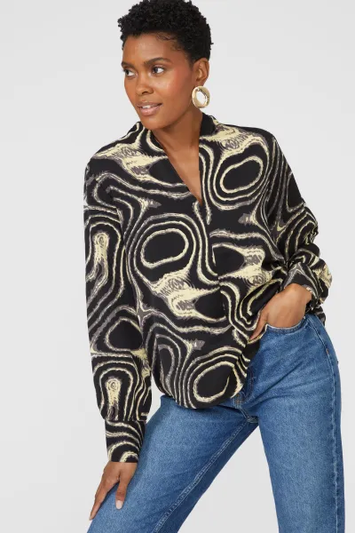 Swirl Printed Shirt