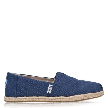 Toms Alpargata Rope Pumps - Navy 410