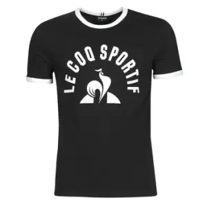 Le Coq Sportif ESS Tee SS No. 3 M mens T shirt in Black. Sizes available:XXL,S,M,L,XL,XS