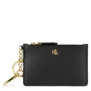 Lauren by Ralph Lauren Leather Card Holder - Black