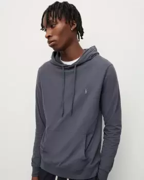 AllSaints Brace Pullover Brushed Cotton Hoodie