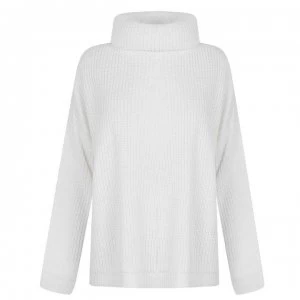 SoulCal Roll Neck Jumper Ladies - Cream