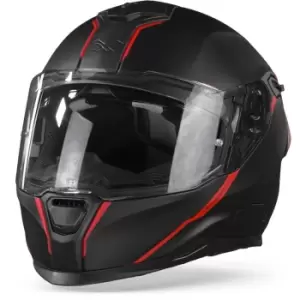 Nexx SX.100R Shortcut Black Red Matt XL