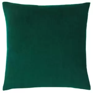 Kobe Velvet Cushion Emerald, Emerald / 50 x 50cm / Polyester Filled