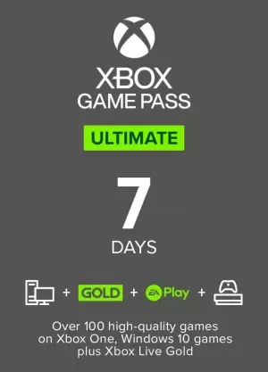 Microsoft Xbox Game Pass Ultimate 7 Days Subscription Membership