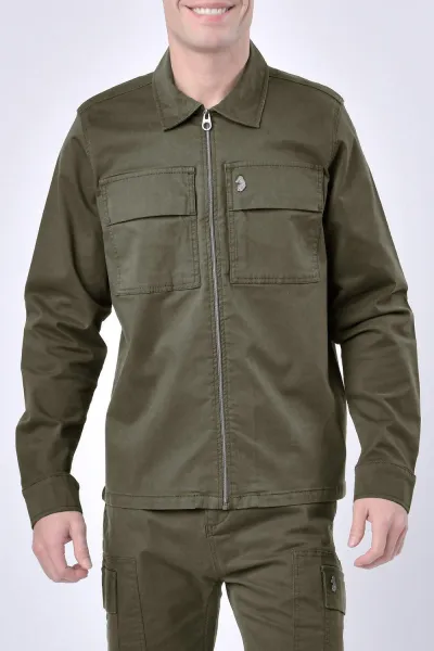 Luke 1977 Mashed 4 Pocket Jacket - Dark Green, Dark Green, Size 3XL, Men