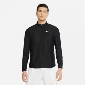 Nike Quarter Zip Top Mens - Black