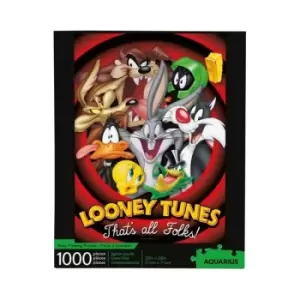 Looney Tunes Jigsaw Puzzle That's all folks (1000 pieces)