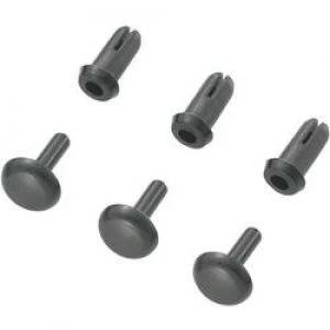 Expanding rivet Hole 3mm Black KSS SRR 365K