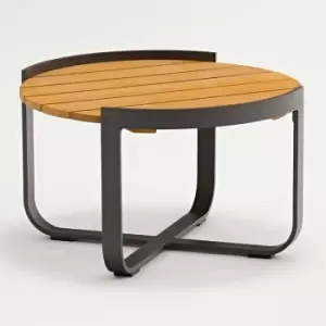 Harbour Lifestyle Bloom Coffee Table - Teak Top/Charcoal