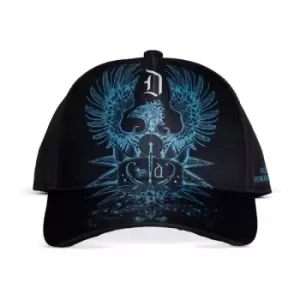 HARRY POTTER Fantastic Beasts: The Secrets of Dumbledore Dumbledore Family Sigil Adjustable Cap, Black (BA655238FBS)