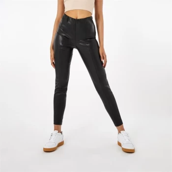 Firetrap PU Leggings - Black