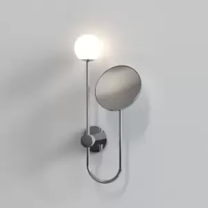 Orb Bathroom Mirrors Polished Chrome IP44, G9