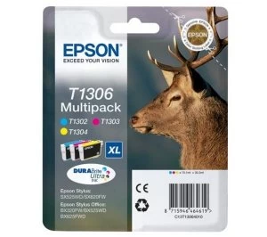 Epson Stag T1306 Tri Colour Ink Cartridge