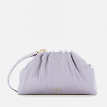 Ted Baker Womens Dorieen Mini Gathered Slouchy Clutch Bag - Grey