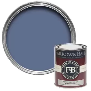 Farrow & Ball Modern Eggshell Paint Pitch Blue - 750ml