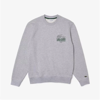 Lacoste Lacoste Trip Crew Neck Sweater Mens - Grey