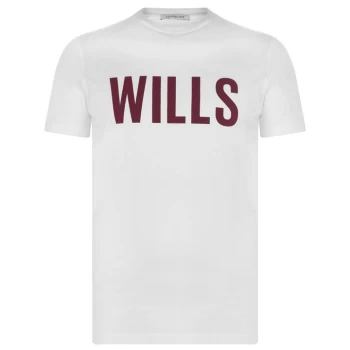 Jack Wills Perlman Logo T-Shirt - Vintage White