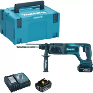 Makita DHR241 18v Cordless LXT SDS Hammer Drill 2 x 5ah Li-ion Charger Case