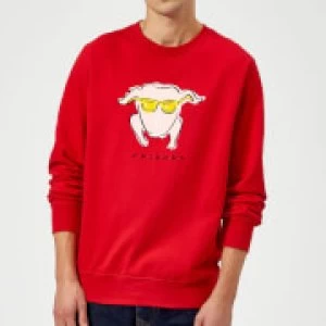 Friends Turkey Sweatshirt - Red - XL