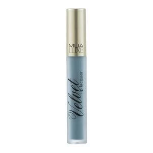 MUA Luxe Velvet Lip Lacquer - Marina Blue