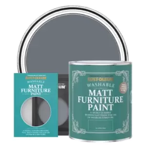 Rust-Oleum Matt Furniture & Trim Paint - MARINE GREY - 750ml