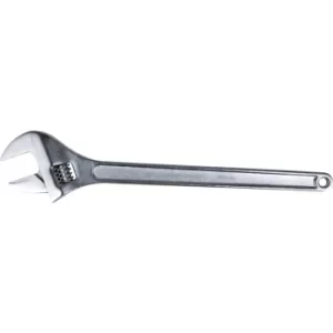 Adjustable Spanner, Chrome Vanadium Steel, 24IN./612MM Length, 60MM Jaw Capacity