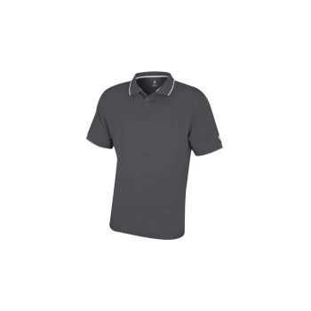 Island Green Performance Polo - Carbon Black - XXL