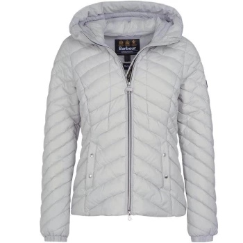 Barbour International Sitka Quilted Jacket - ice white GY11