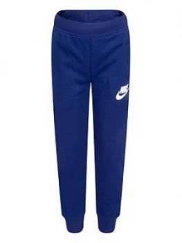 Nike Younger Boys Logo Graphic Joggers - Blue, Size 5-6 Years