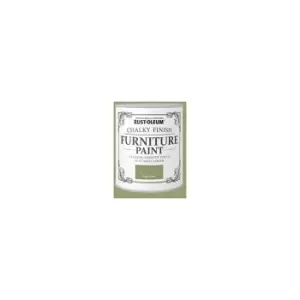 Rust-Oleum Chalk Chalky Furniture Paint Sage Green 125ml - Sage Green