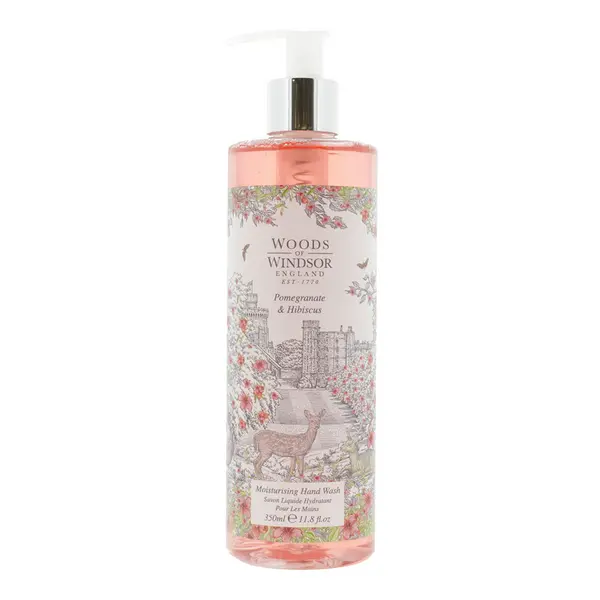 Woods Of Windsor Pomegranate Hibiscus Hand Wash 350ml