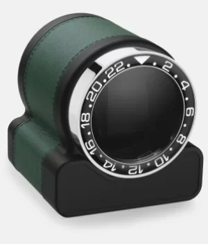 Scatola del Tempo Watch Winder Rotor One Green Black Bezel