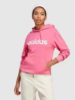 adidas Sportswear Essentials Hoodie - Pink, Size S, Women