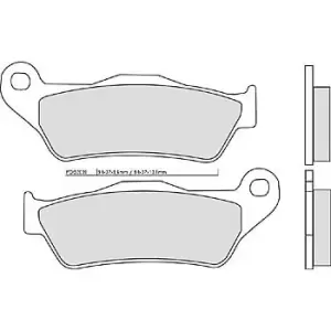 FERODO Brake pad FDB 2039 Platinum