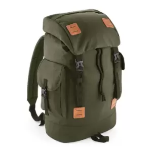 Bagbase Urban Explorer Backpack Bag (one Size, Military Green/Tan)