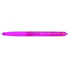 Pilot Super Grip G Ballpoint Pen Pink Pack of 12 4902505552182