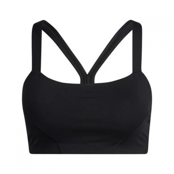 adidas Light-Support Yoga Bra Womens - Black / White