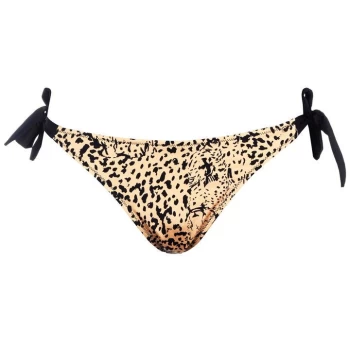 Biba Tie Side Bikini Briefs - Cheetah