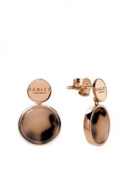 Radley Rose Gold Drop Earrings