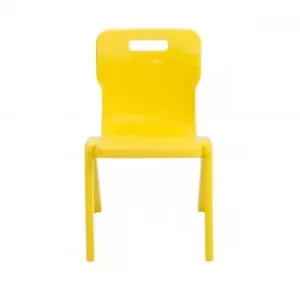 TC Office Titan One Piece Chair Size 5, Yellow