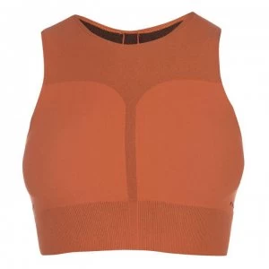 adidas Warp Knit Crop Top Ladies - Orange