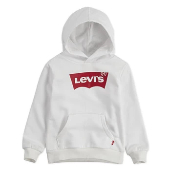 Levis BATWING HOODIE boys's Childrens sweatshirt in White - Sizes 10 years,12 years,14 years,16 years