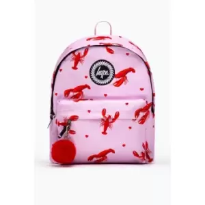 Hype Lobster Backpack (One Size) (Pink/Red) - Pink/Red